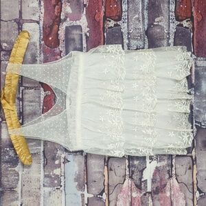 Layered Lace Babydoll Tank Top